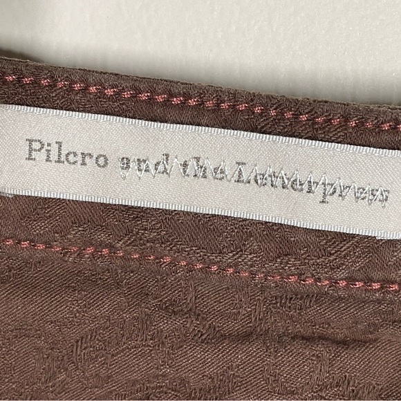 Pilcro and the Letterpress Serif Size 28 Anthropologie Textured Pants - Picture 10 of 13